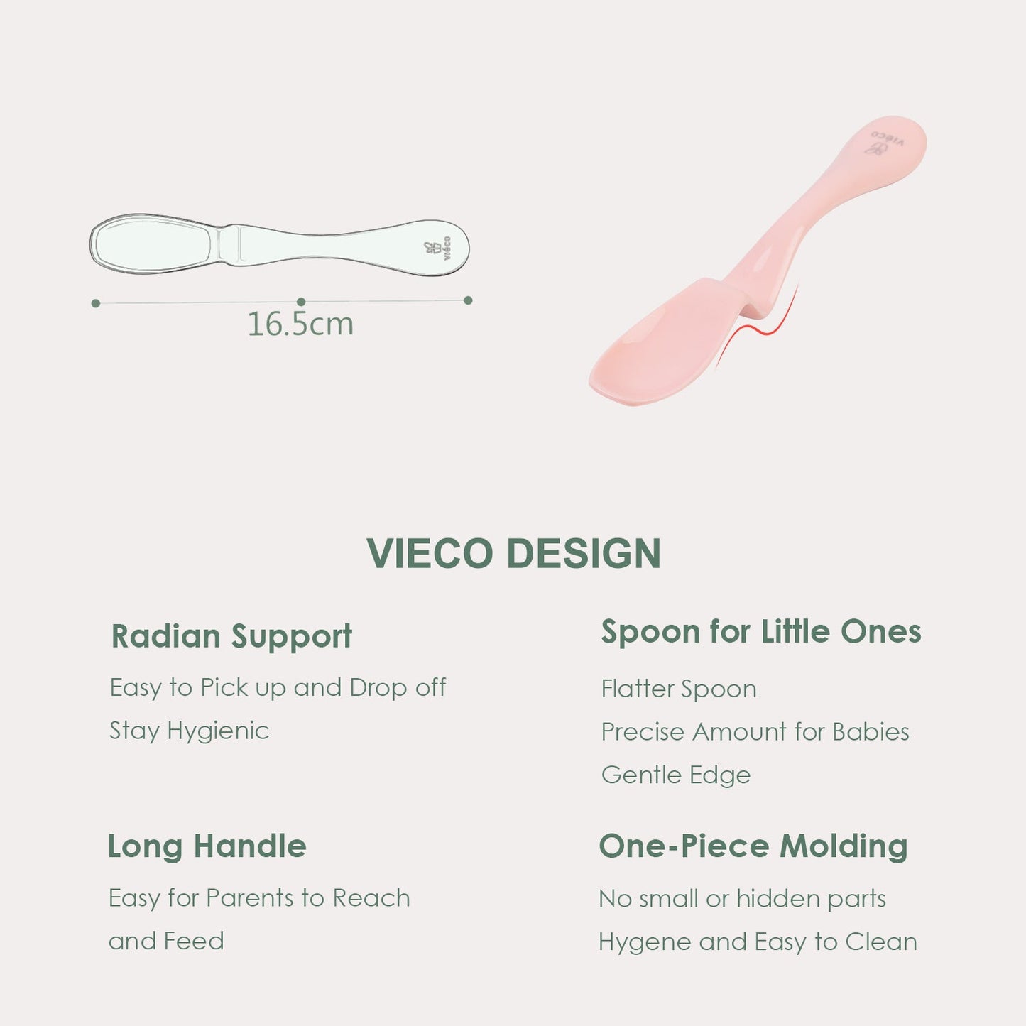 Vieco Baby Spoon BPA Free_Design