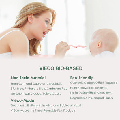Vieco Baby Spoon BPA Free_Material_Plant-based