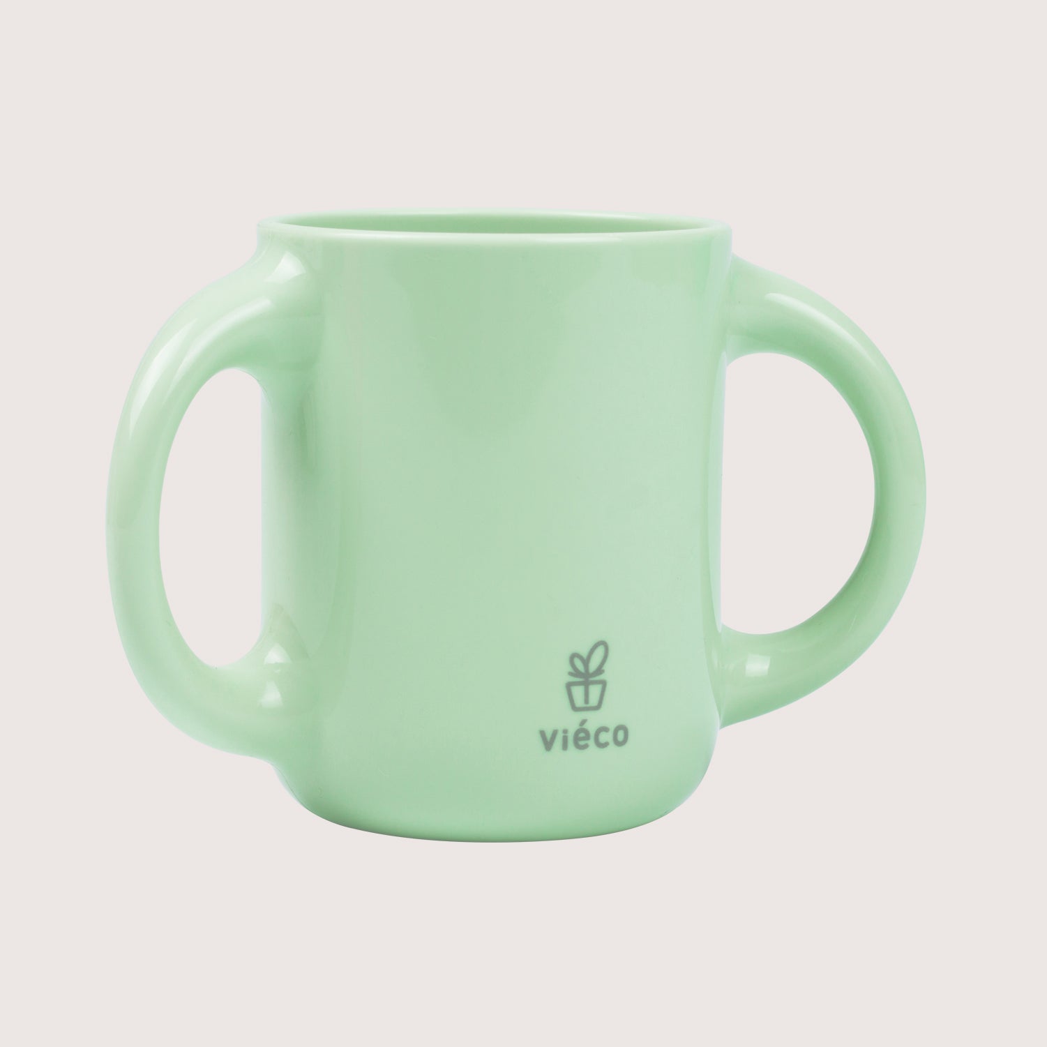 Vieco Learner Cup with Handle for Toddlers_Sage Green