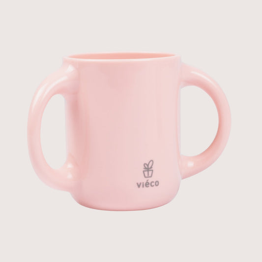 Viéco Learner Cup with Handle for Toddlers_Rosy Pink