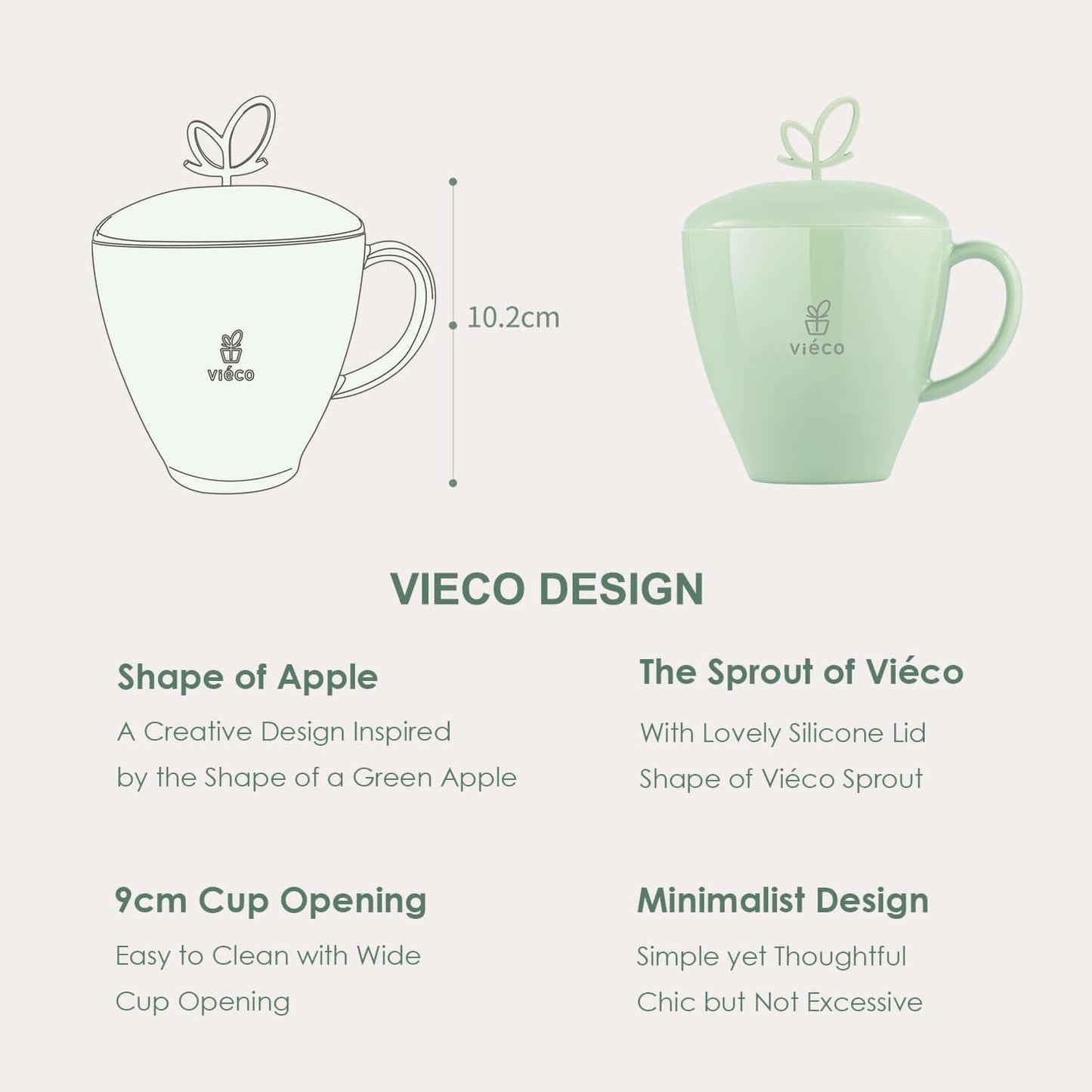 Vieco PLA Tea Cup_Design