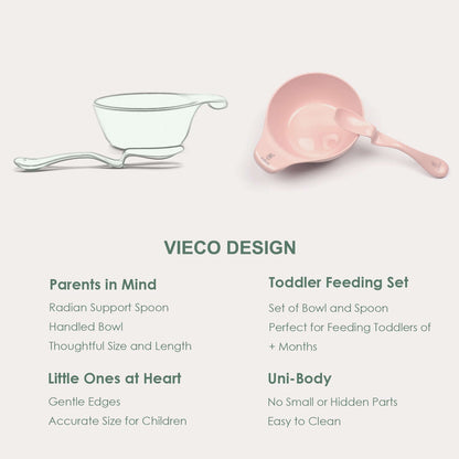 Viéco Baby Feeding Spoon and Bowl Set_Design