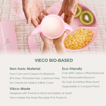 Vieco Baby Dinnerware Gift Set_Plant-based Material