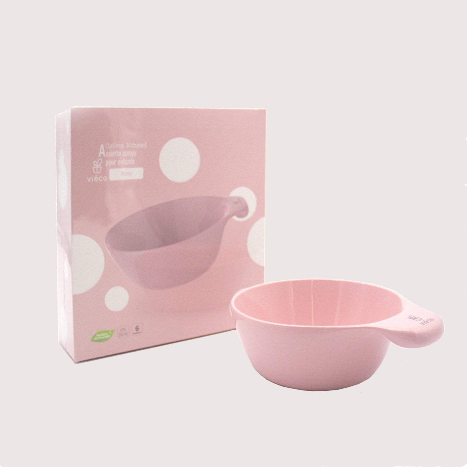 Vieco Baby Feeding Bowl Rosy Pink_Packing