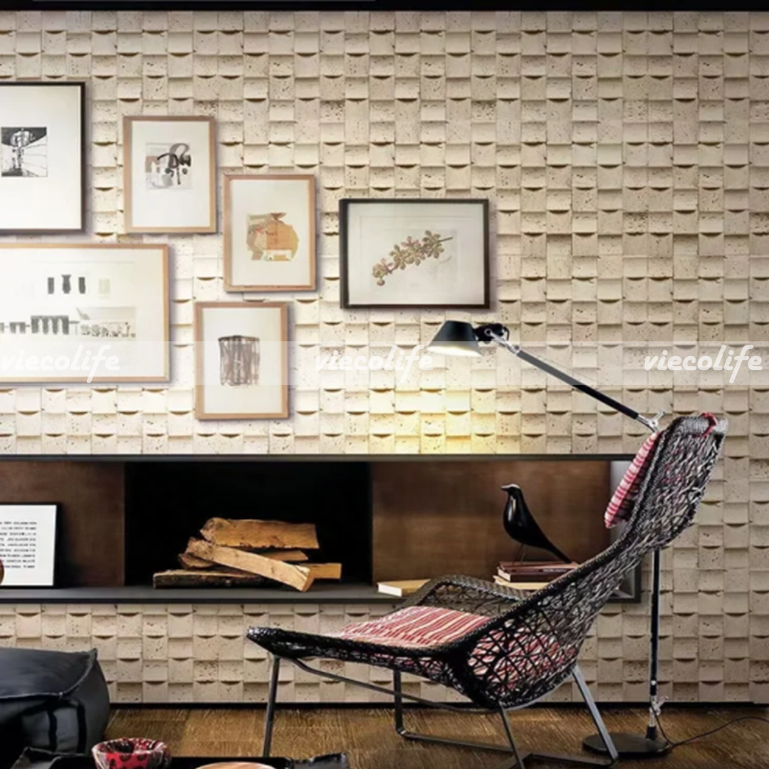 Mosaic - Vân đá vuông - Ảnh 6